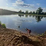 Dom wakacyjny Oaza święty Spokój - Tiny House Z Balią I Jacuzzi Przy Rzece Narew *