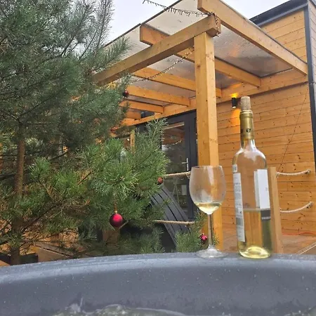 Oaza święty Spokój - Tiny House Z Balią I Jacuzzi Przy Rzece Narew Dom wakacyjny