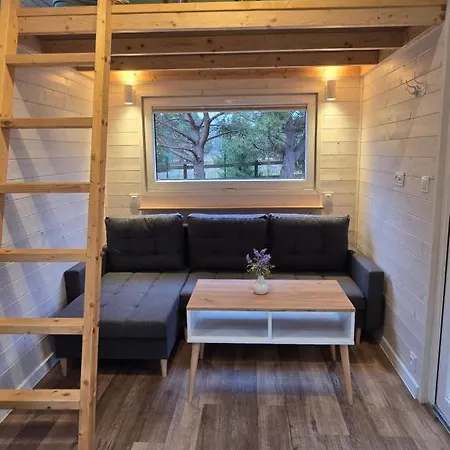 Ferienhaus Oaza Swiety Spokoj - Tiny House Z Balia I Jacuzzi Przy Rzece Narew