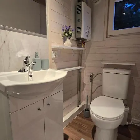 Ferienhaus Oaza Swiety Spokoj - Tiny House Z Balia I Jacuzzi Przy Rzece Narew