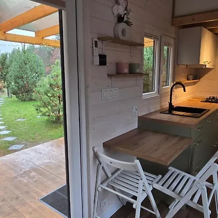 Dom wakacyjny Oaza święty Spokój - Tiny House Z Balią I Jacuzzi Przy Rzece Narew *