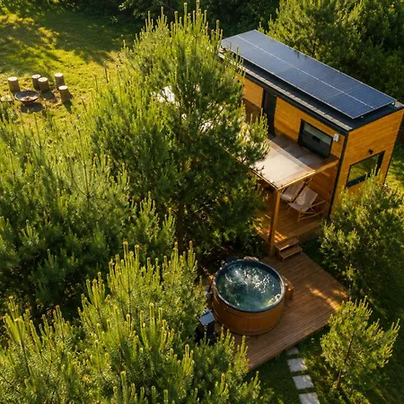 Будинок відпочинку Oaza Swiety Spokoj - Tiny House Z Balia I Jacuzzi Przy Rzece Narew