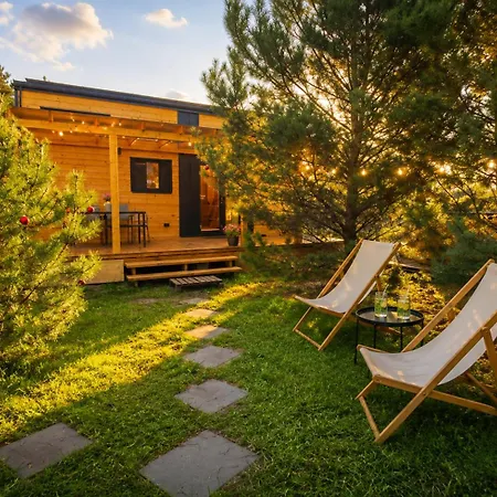 Oaza Swiety Spokoj - Tiny House Z Balia I Jacuzzi Przy Rzece Narew Будинок відпочинку *