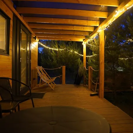 Oaza Swiety Spokoj - Tiny House Z Balia I Jacuzzi Przy Rzece Narew Будинок відпочинку Rogozno (Wyszkow)