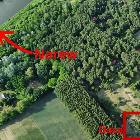 Будинок відпочинку Oaza Swiety Spokoj - Tiny House Z Balia I Jacuzzi Przy Rzece Narew *